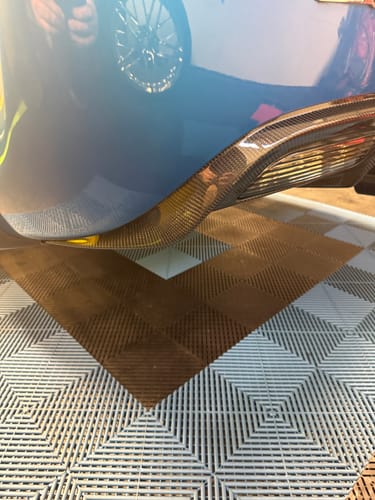 Customer photo review of 2005-13 Corvette C6 Rear Bumper Diffuser