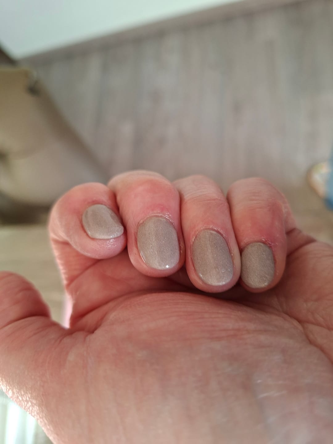 Customer photo review of Diamond White Dipping Powder