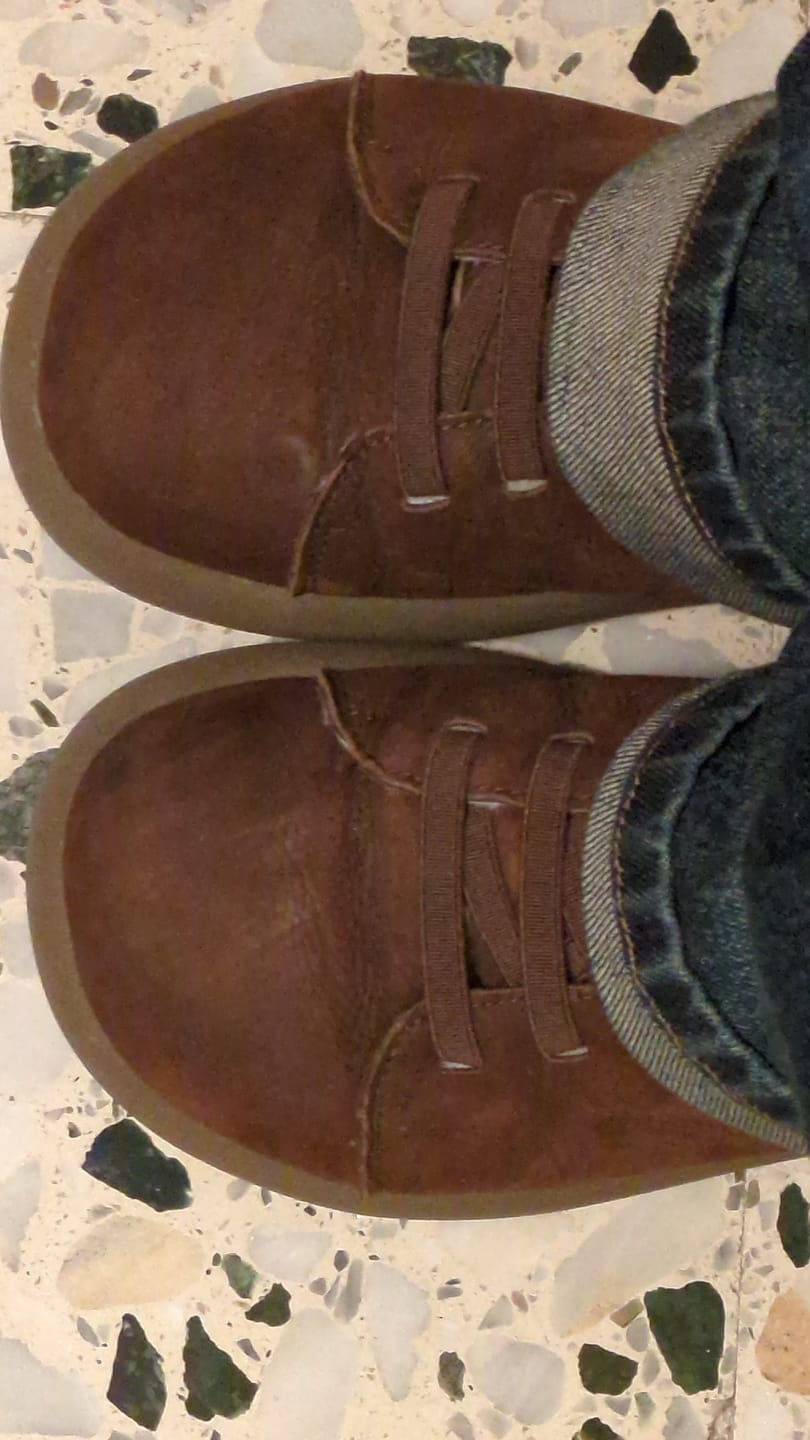 Customer photo review of Women Stylish Genuine Leather Fleece-lined Boots