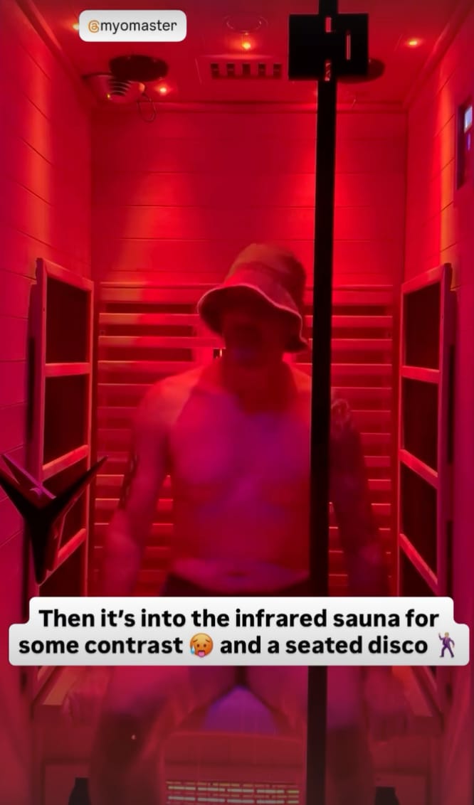 Customer photo review of MyoSauna Infrared