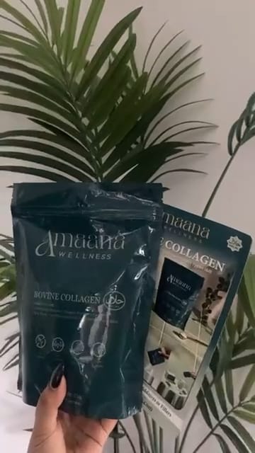 Customer photo review of Halal Bovine Collagen Powder Pouch