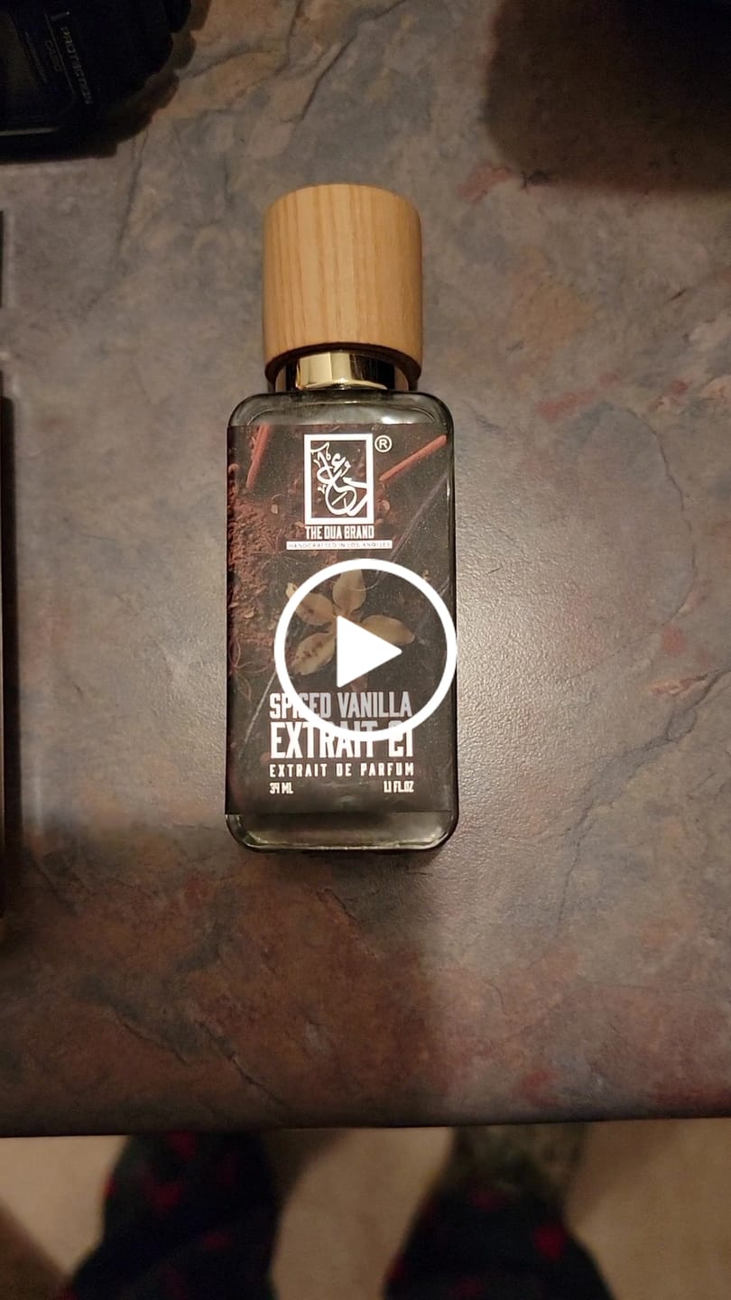 Customer video review of Spiced Vanilla Extrait 21