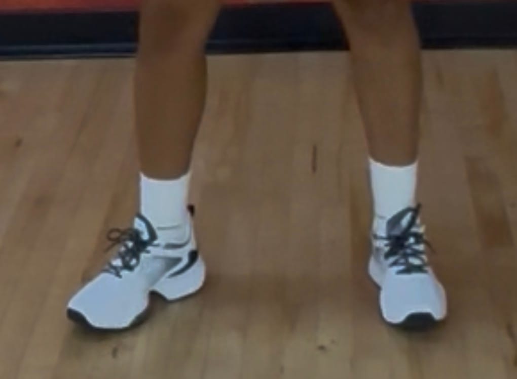 Customer photo review of Zumba Air Stomp - White/Black