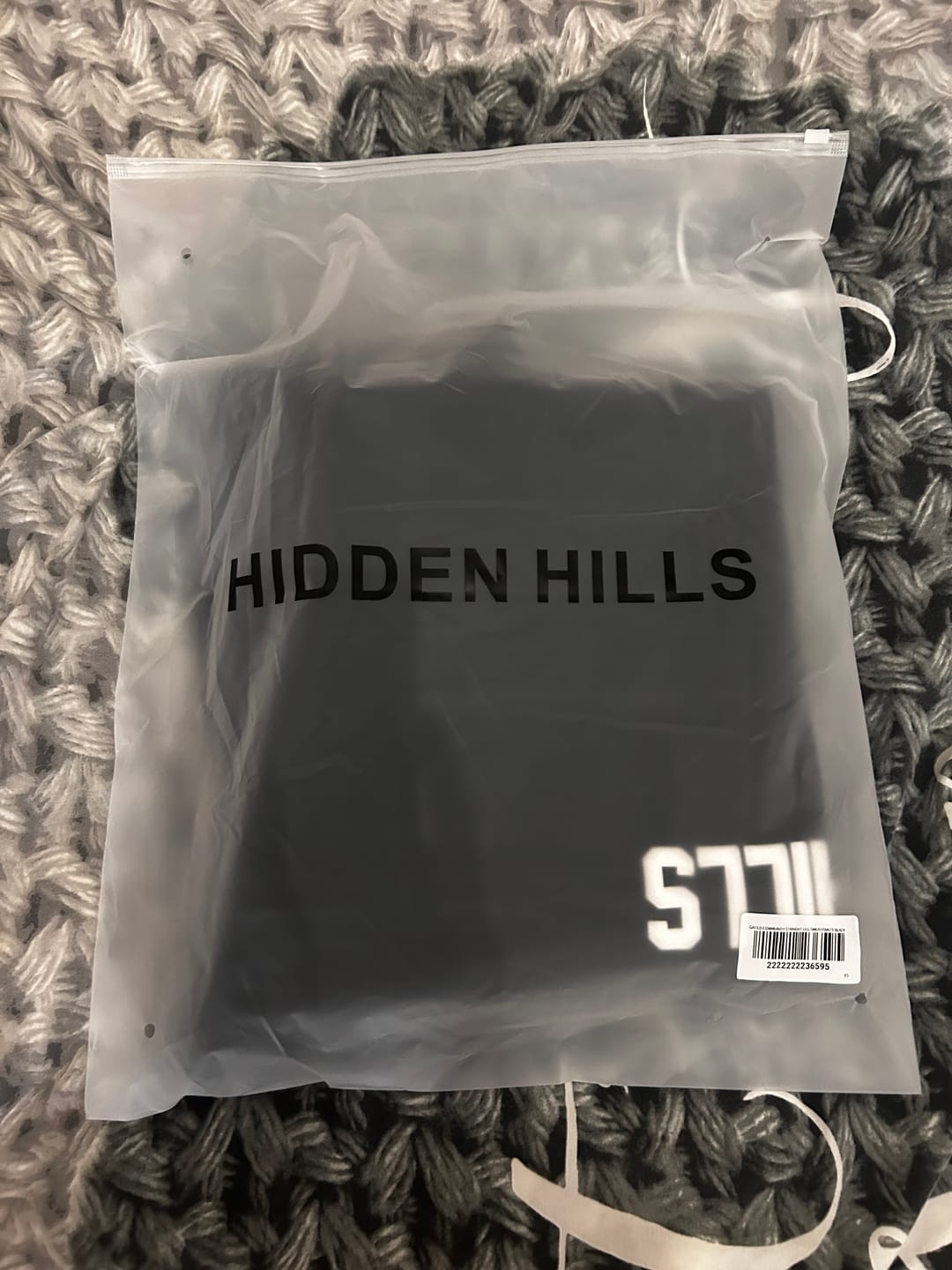 Customer photo review of GATED COMMUNITY ZIP HOODIE BLACK