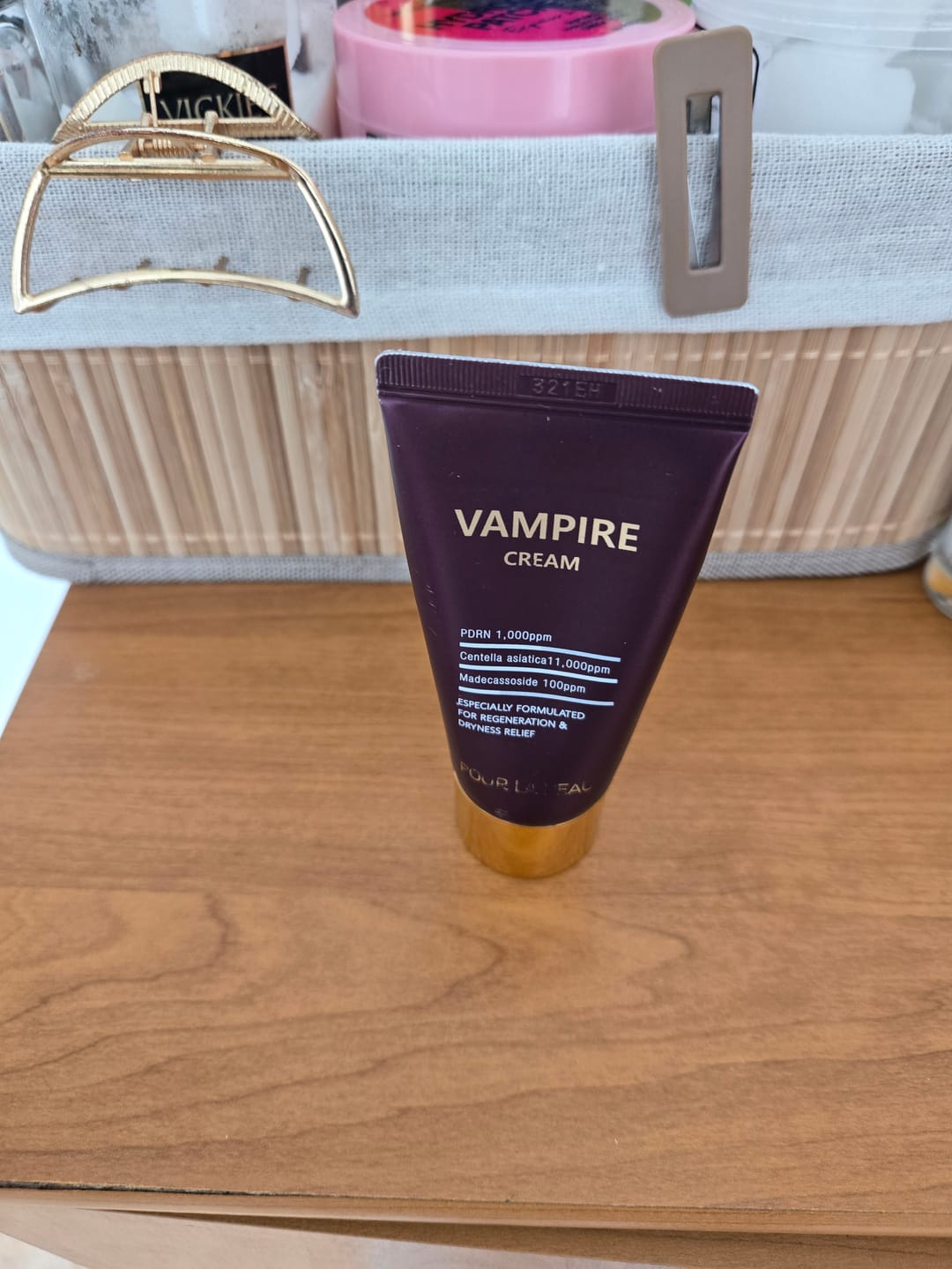 Customer photo review of PDRN Хидратиращ крем за клетъчна регенерация VAMPIRE Cream Poul La Peau