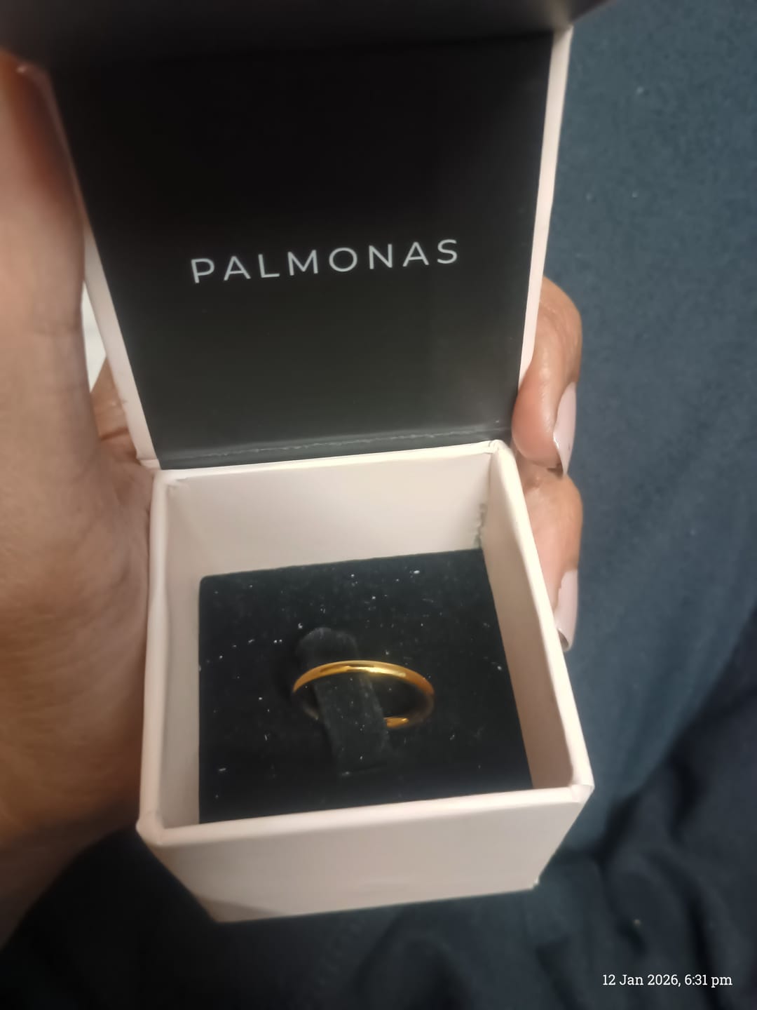 Customer photo review of Eternal Sleek Stack Ring