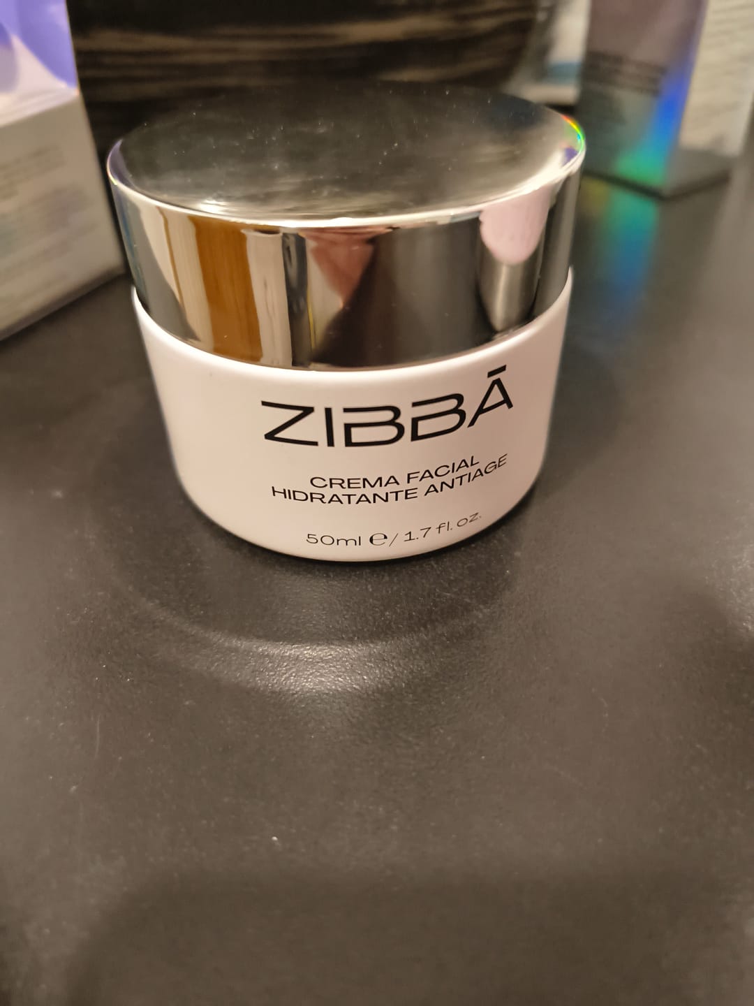 Customer photo review of Crema Facial Hidratante Antiage