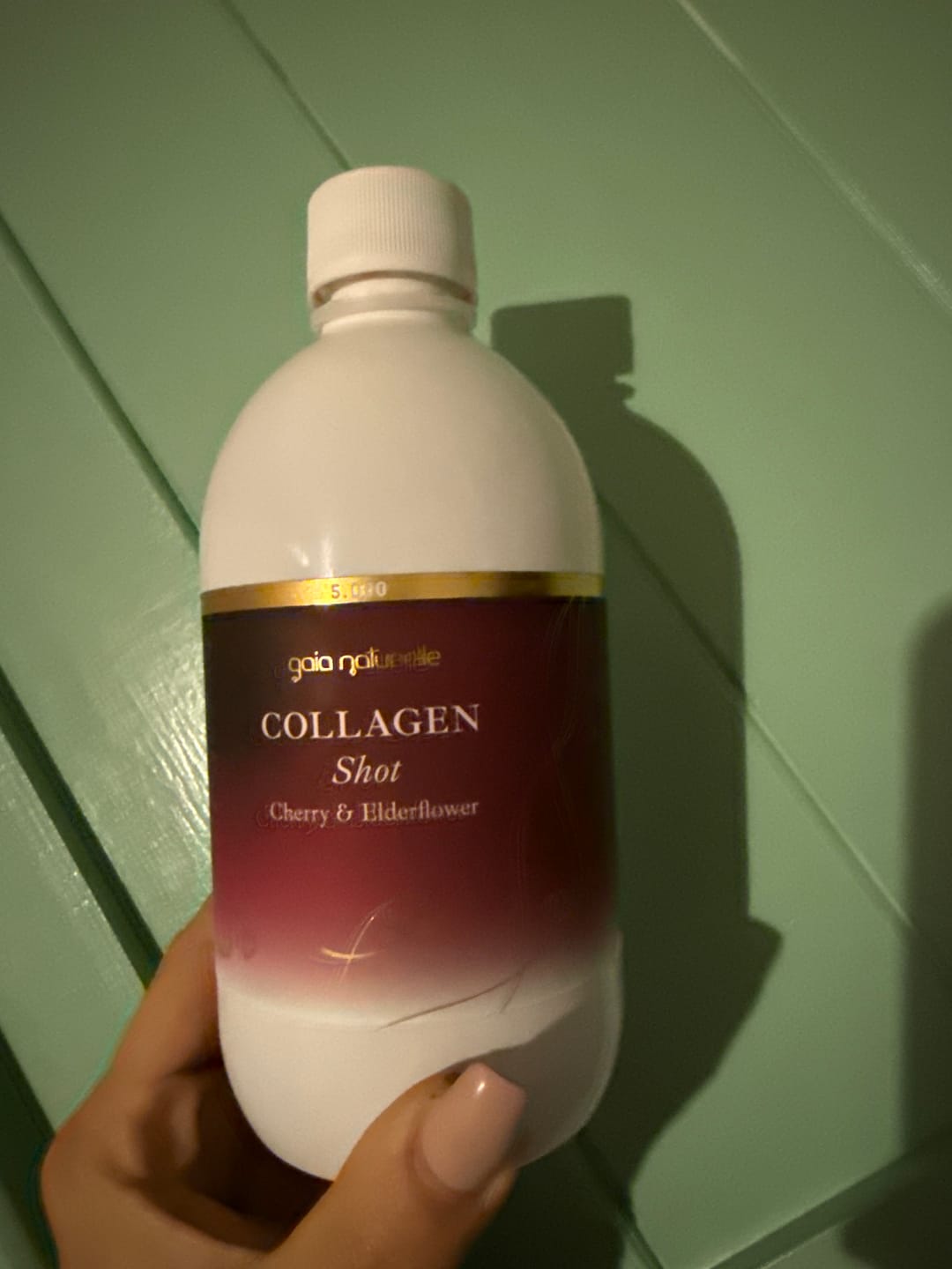 Customer photo review of Collagen Shot Cherry & Elderflower