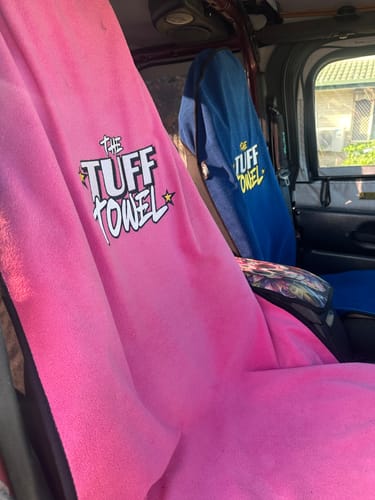 Customer photo review of Waterproof Car Towel Seat Cover