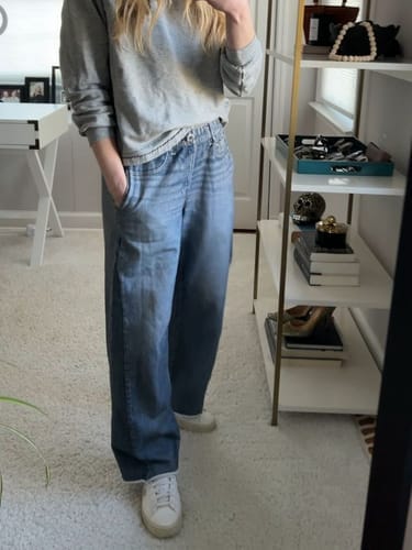 Customer photo review of Sweatpant Jeans
