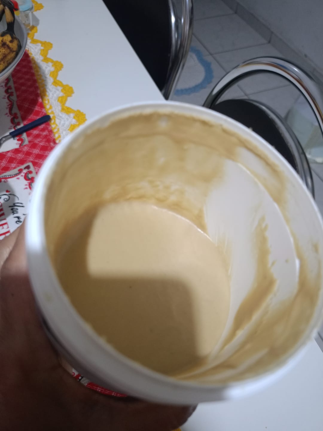 Customer photo review of Leite Vegetal NutzMilk® 6,5L - Concentrado de Castanha de Caju