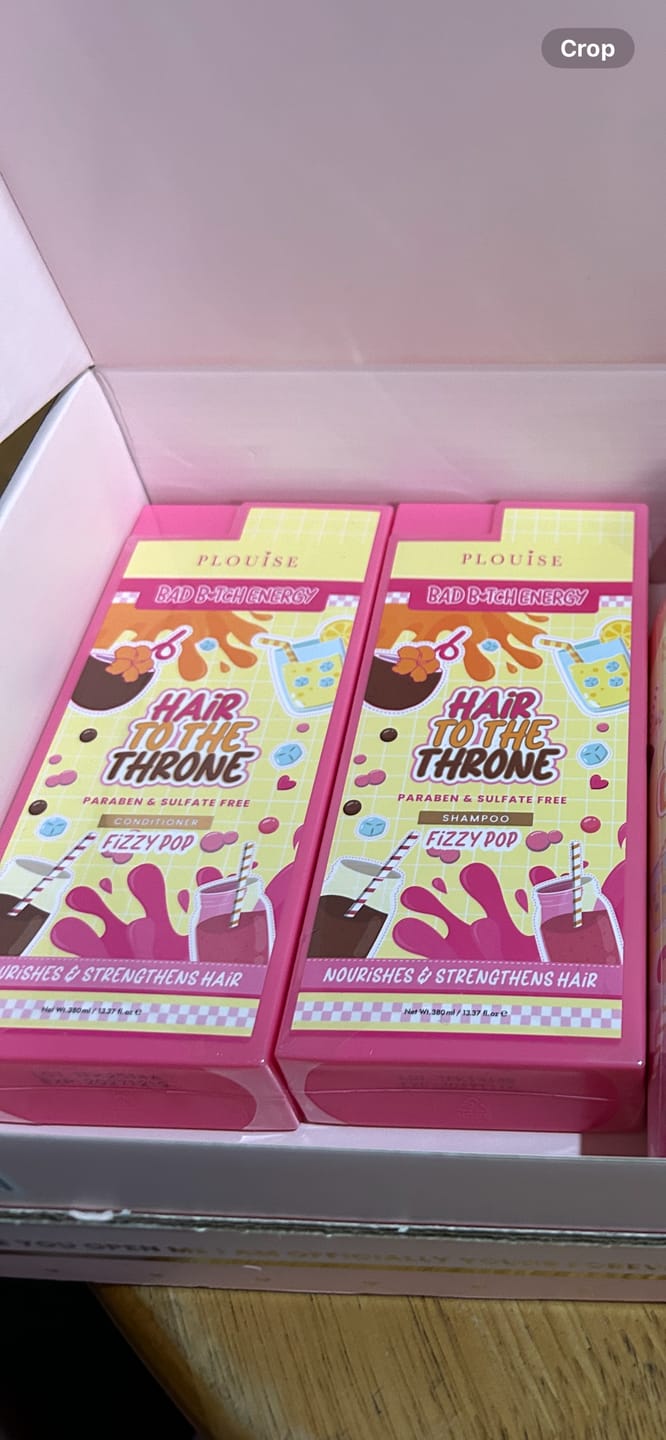 Customer photo review of Hair To The Throne Shampoo & Conditioner Bundle