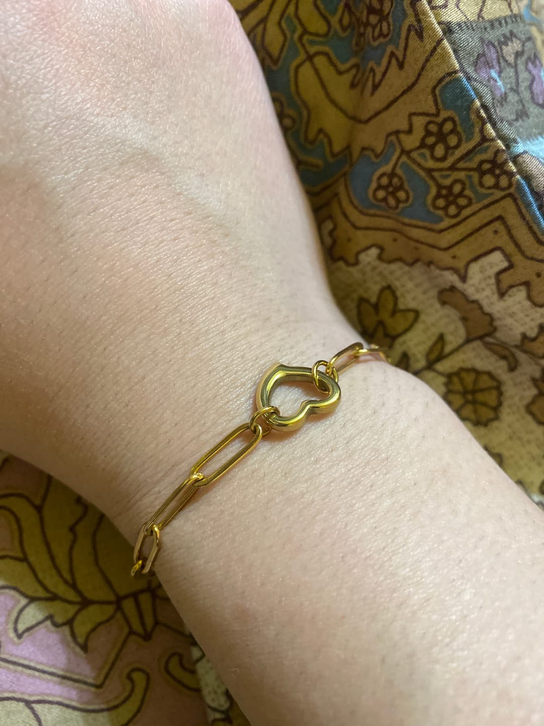 Customer photo review of Bratara Heart Link