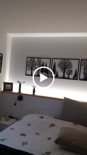 Customer video review of Décoration Murale en Métal - Forêt Triptyque