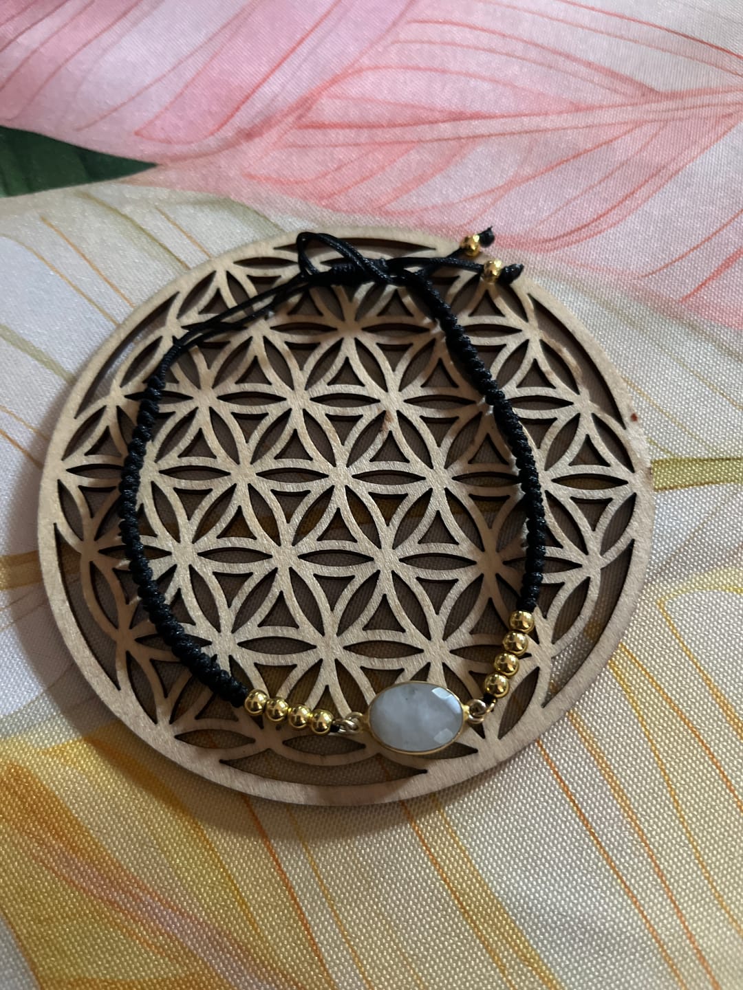 Customer photo review of Bracelet Fertilité Pierre de Lune - Votre allié pour la Conception