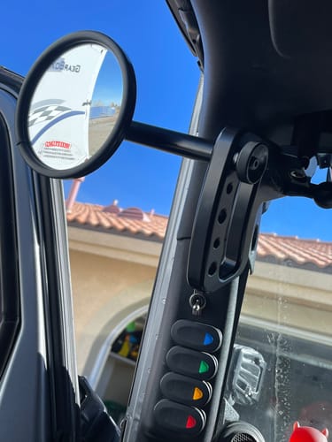 Customer photo review of JK & JKU Rear Loop Grab Handles