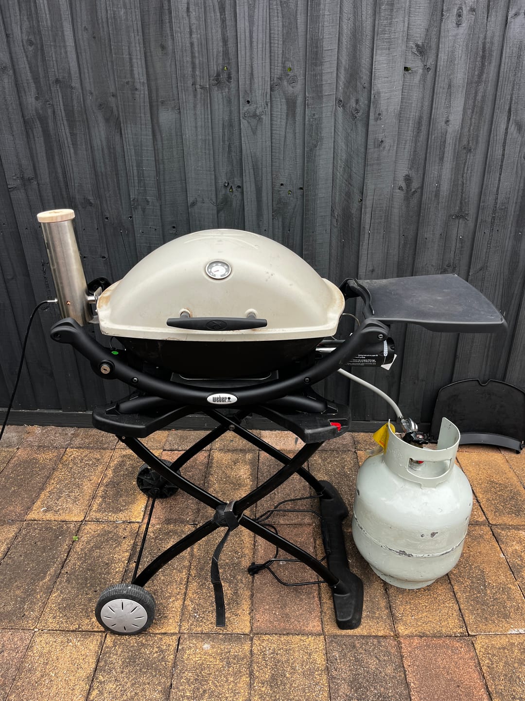 Customer photo review of Smokai Starter Kit for Weber® Q™