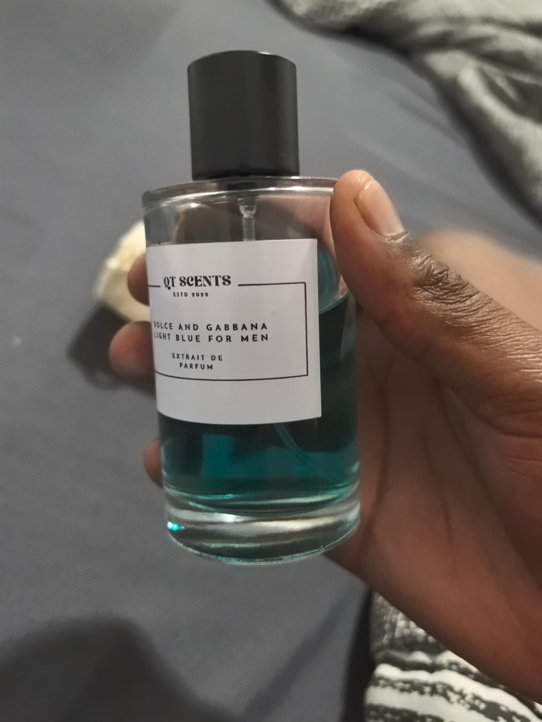 Customer photo review of Inspired by Dolce and Gabbana light blue for men