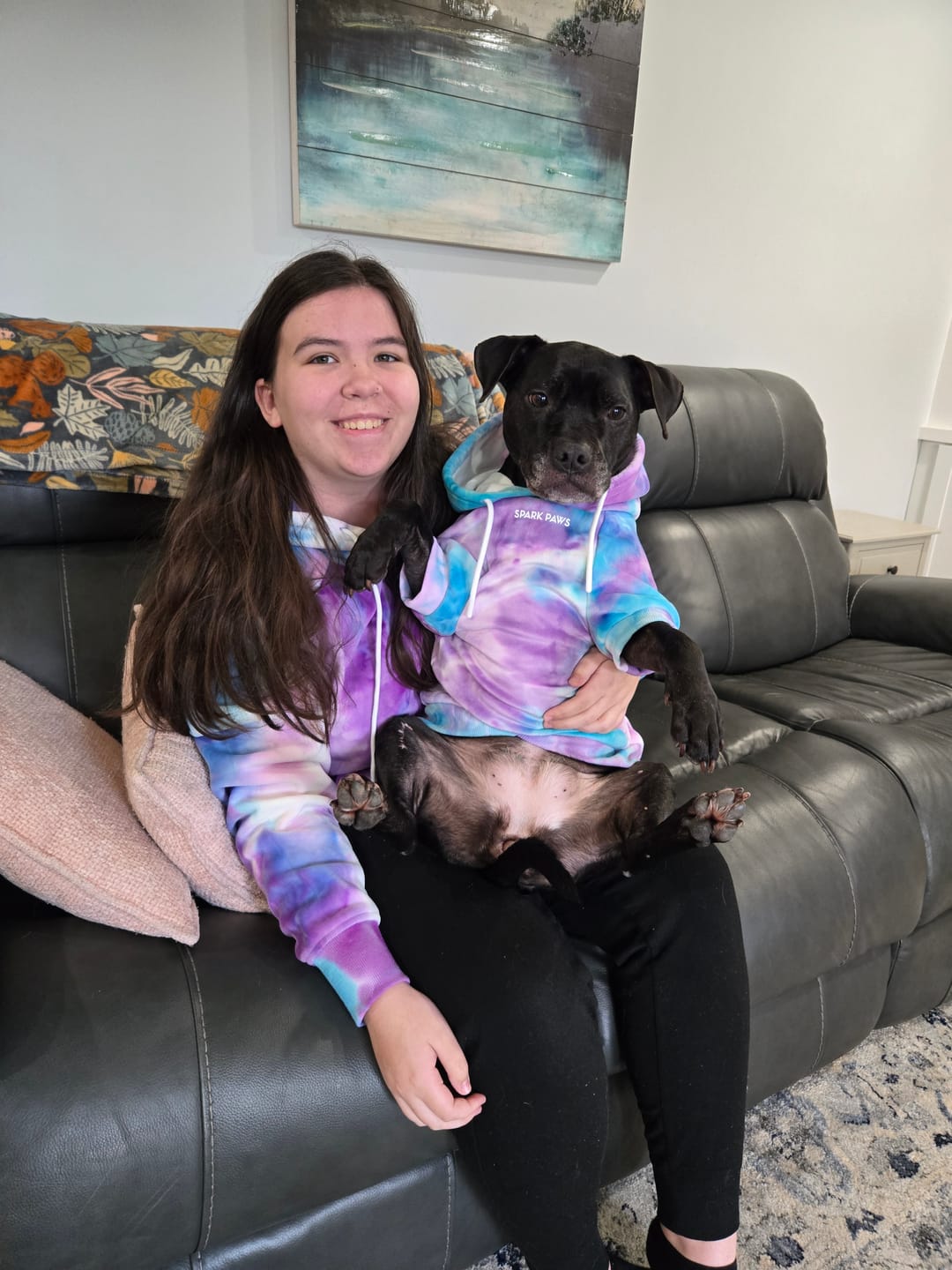 Customer photo review of Velvet Human Hoodie - 90s Retro