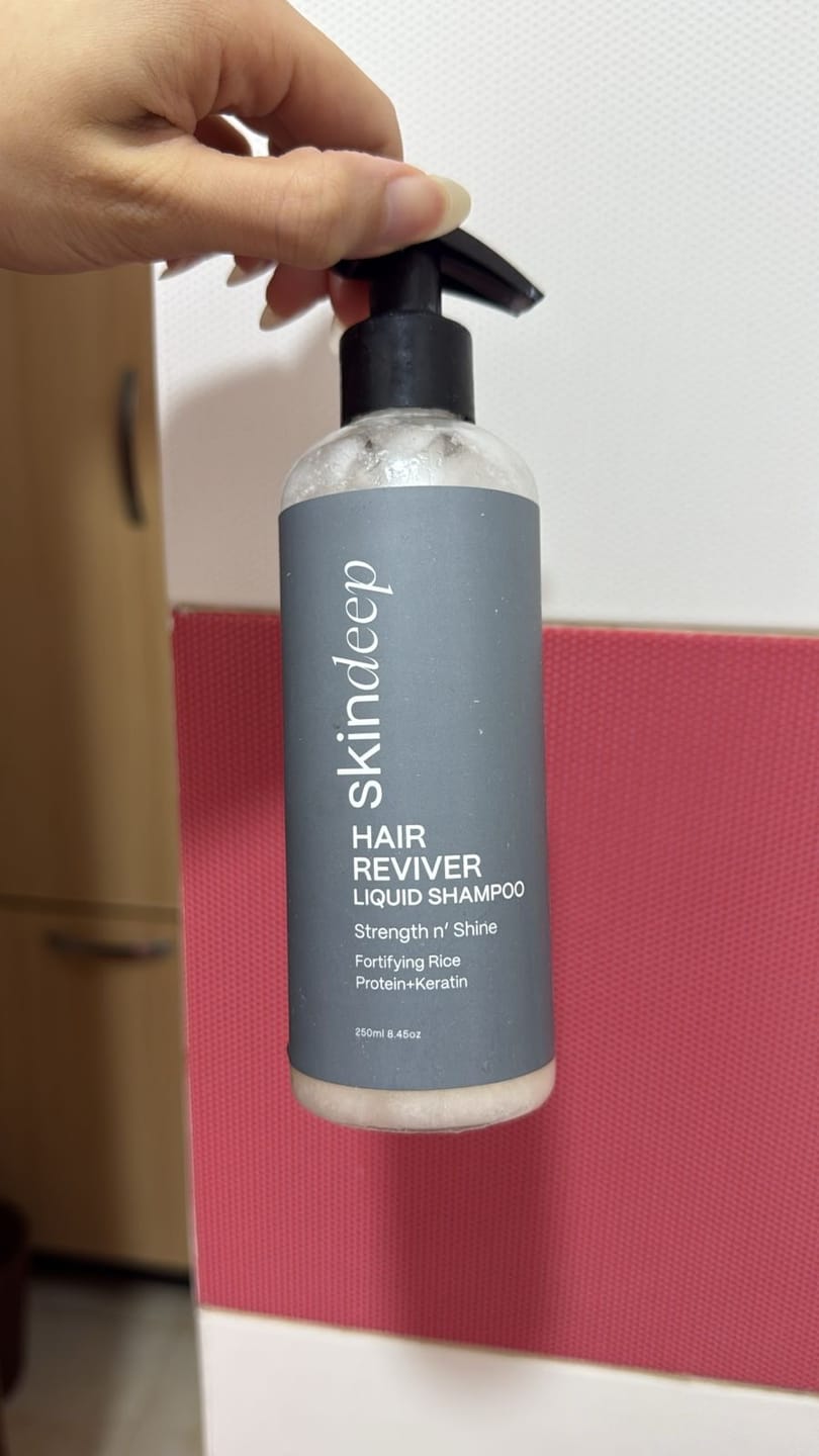 Customer photo review of HAIR REVIVER - Rice Protein Liquid Shampoo