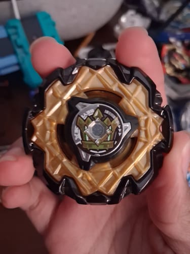Customer photo review of Takara Tomy Beyblade X CX-11 EmperorMight DECK SET