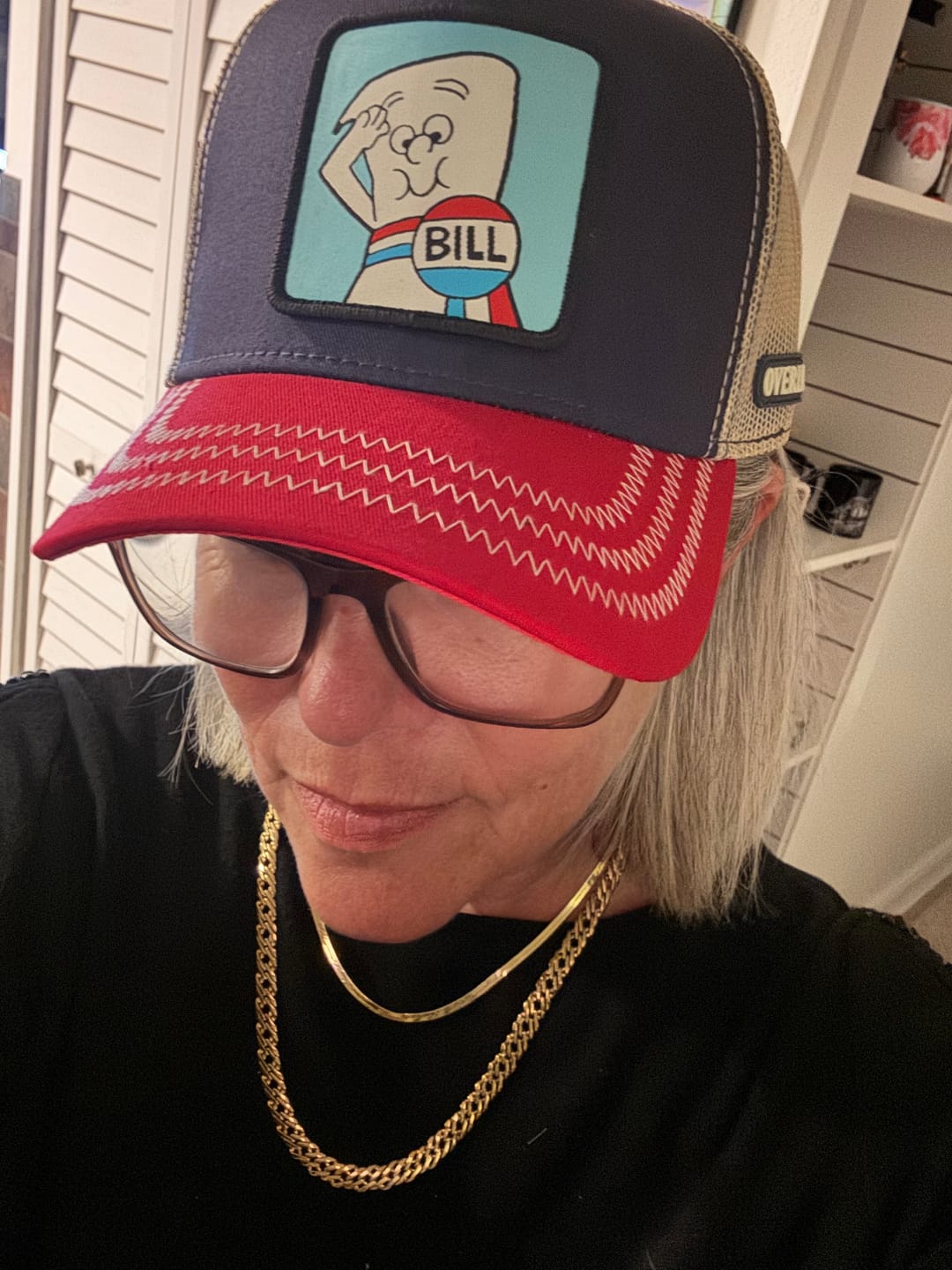 Customer photo review of OVERLORD X Schoolhouse Rock!: Bill Trucker Cap