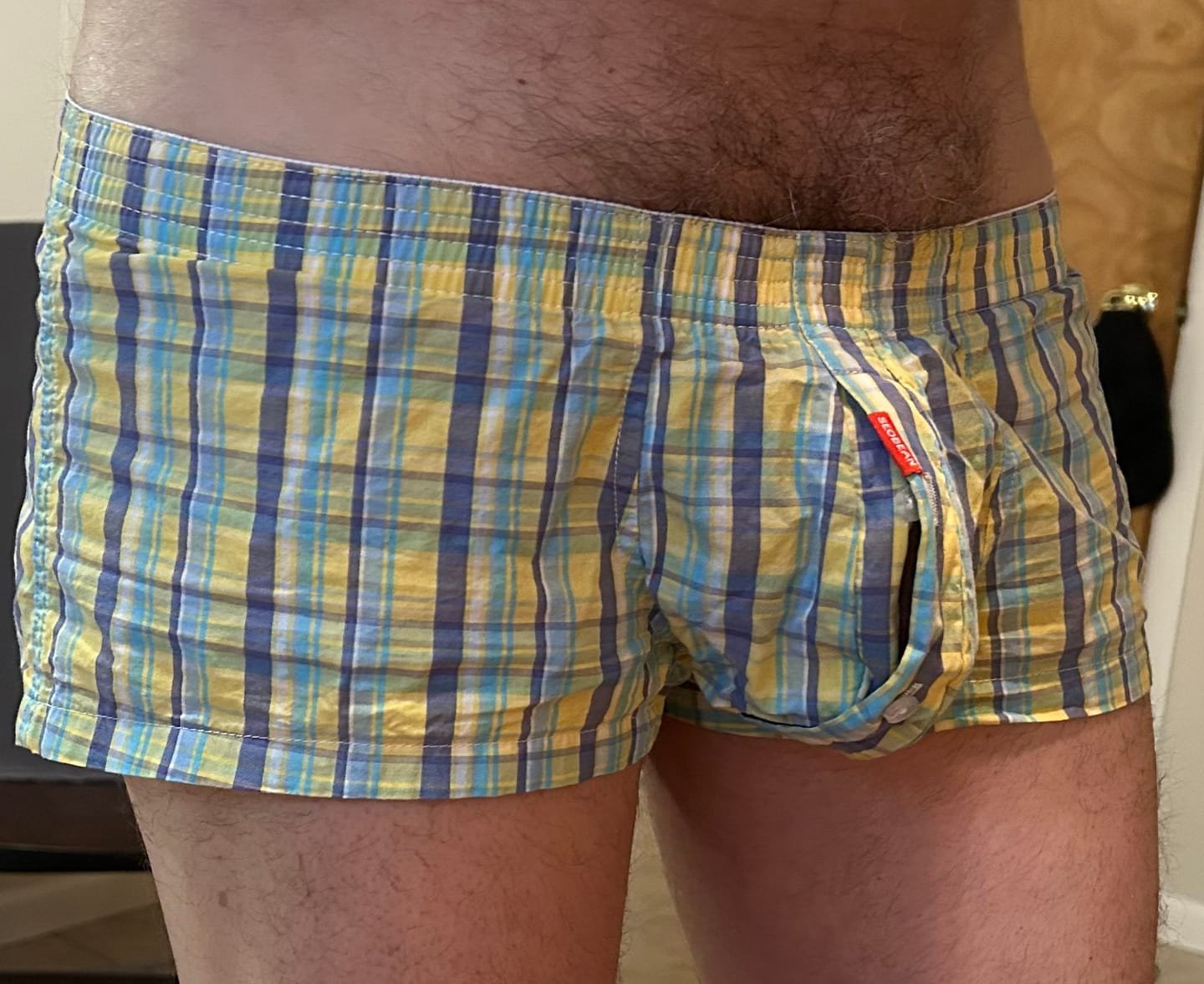 Customer photo review of FreeLonger Men's Comfy Separate Big Pouch Trunks