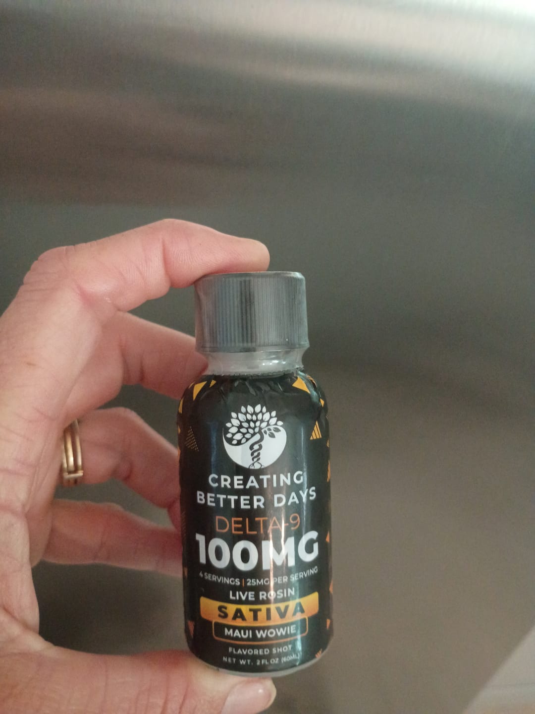 Customer photo review of NANO THC SHOT