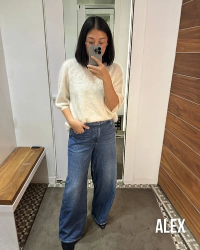 Customer photo review of Sweatpant Jeans