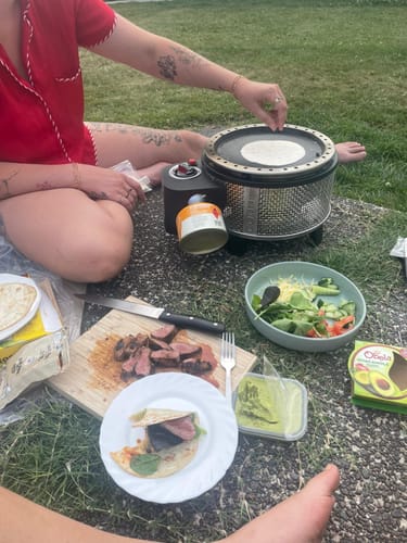 Customer photo review of COBB Grill Gas (No Carry Bag)