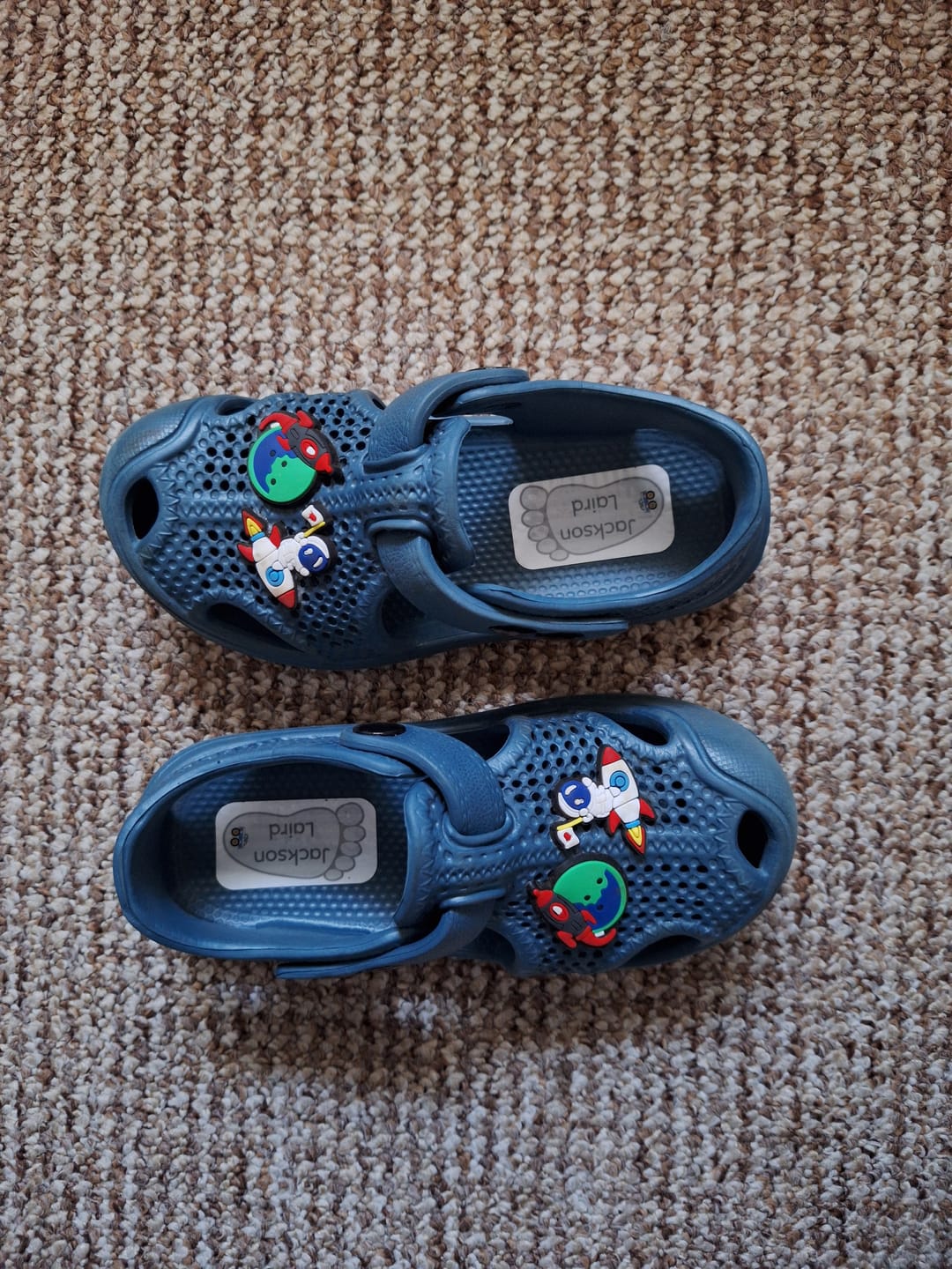 Customer photo review of Colour Shoe Labels - Designer themes