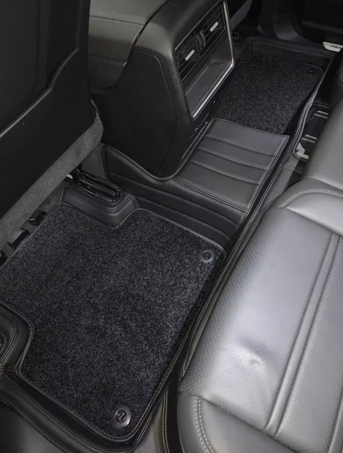 Customer photo review of Stripe Stitching Double Layer Custom Car Floor Mats