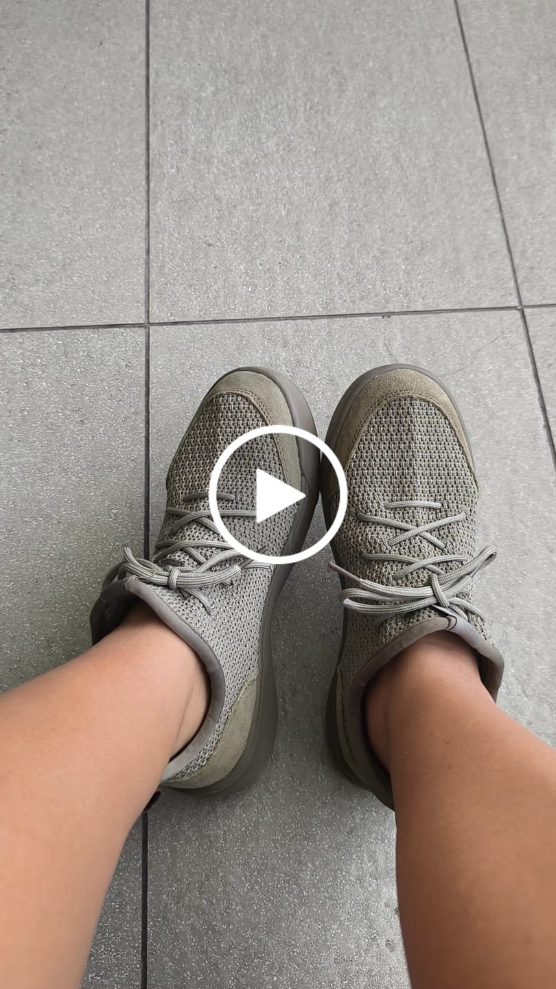 Customer video review of Zapatilla Versaknit Taupe Unisex