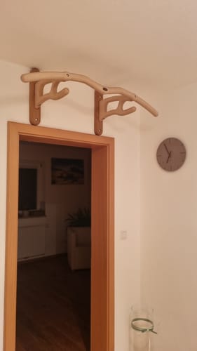 Customer photo review of Snake Station – Pull-Up Station mit Wandabstand