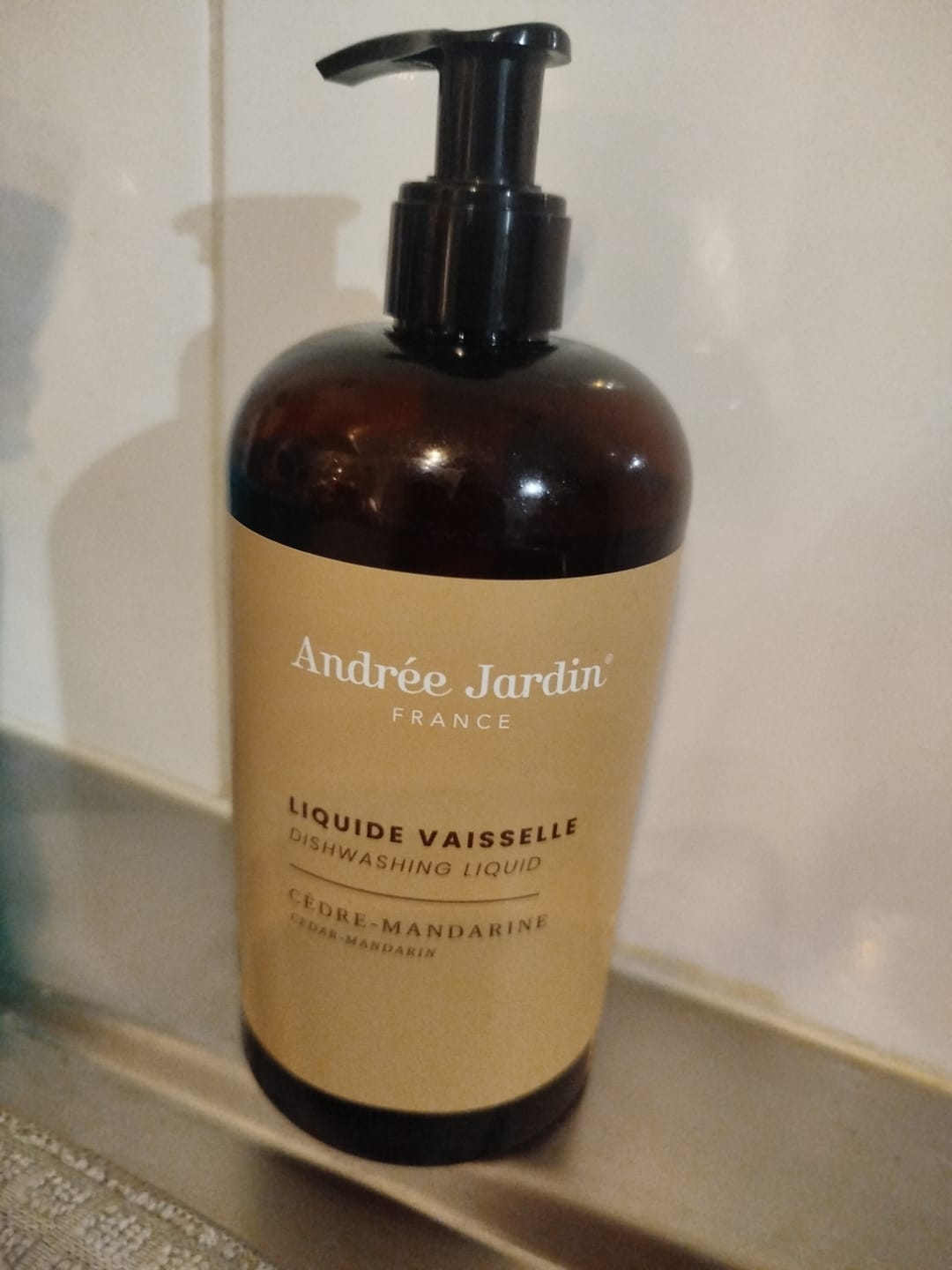 Customer photo review of Liquide vaisselle rechargeable 500ml