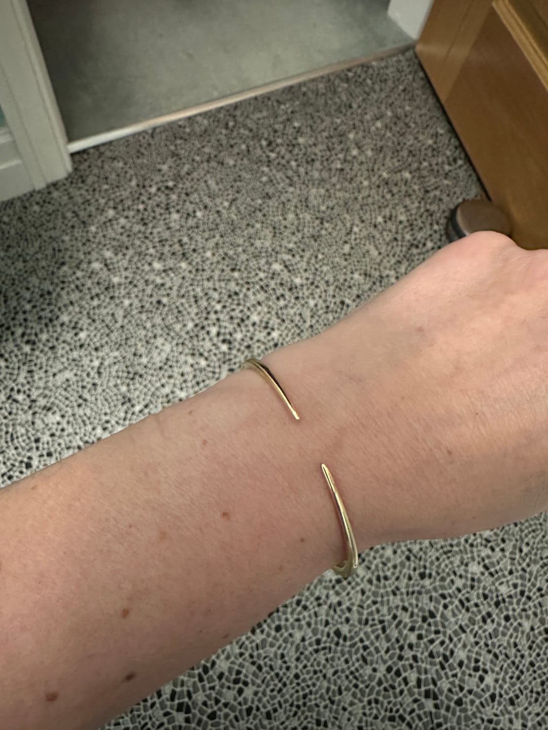 Customer photo review of Classic Claw Bangle