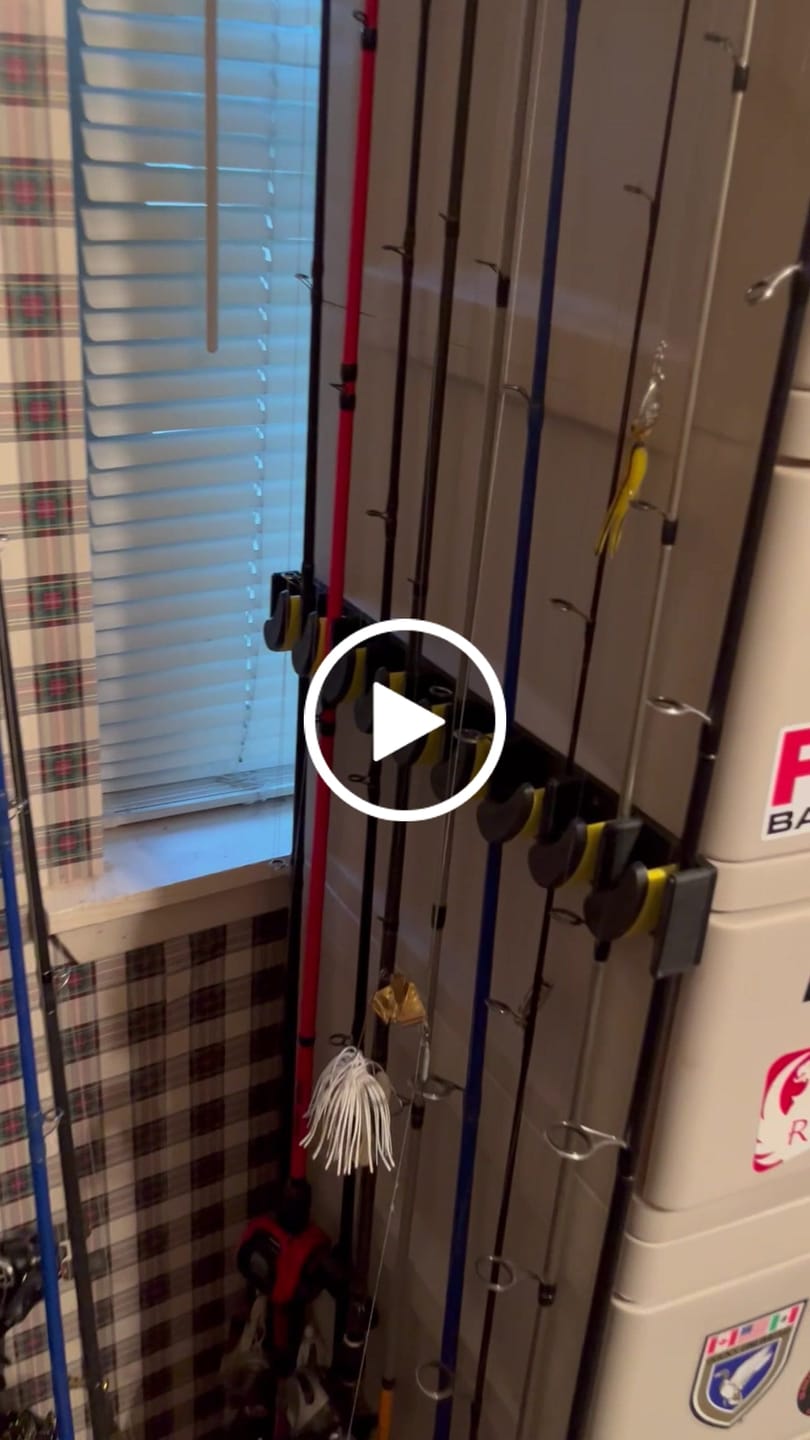 Customer video review of Beyond Fishing GripLock Vertical Fishing Rod Rack