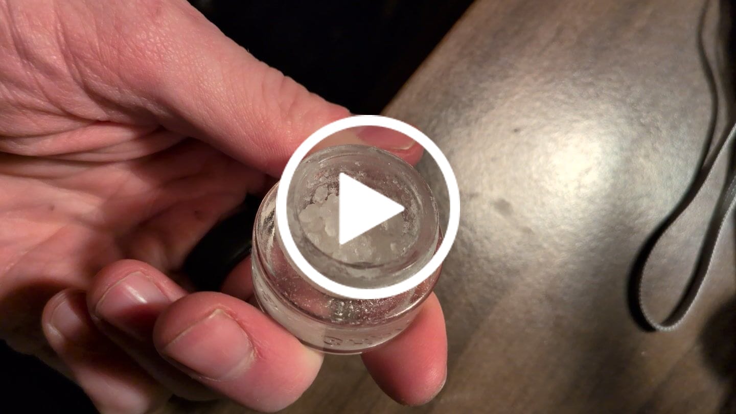 Customer video review of THCa Diamonds