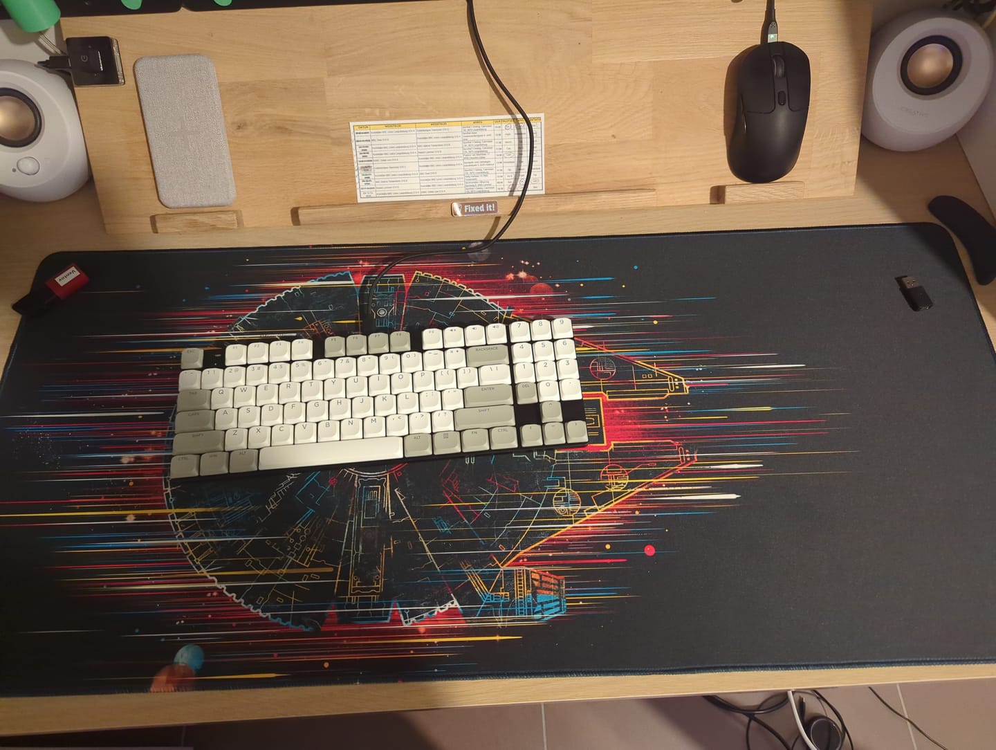Customer photo review of The Neon Falcon