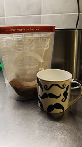 Customer photo review of Mushroom coffee