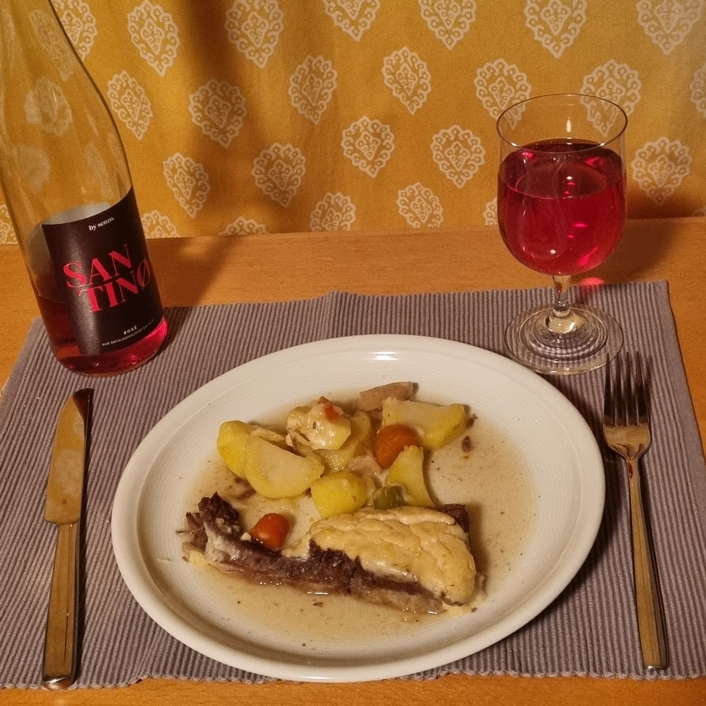 Customer photo review of Santino Rosé