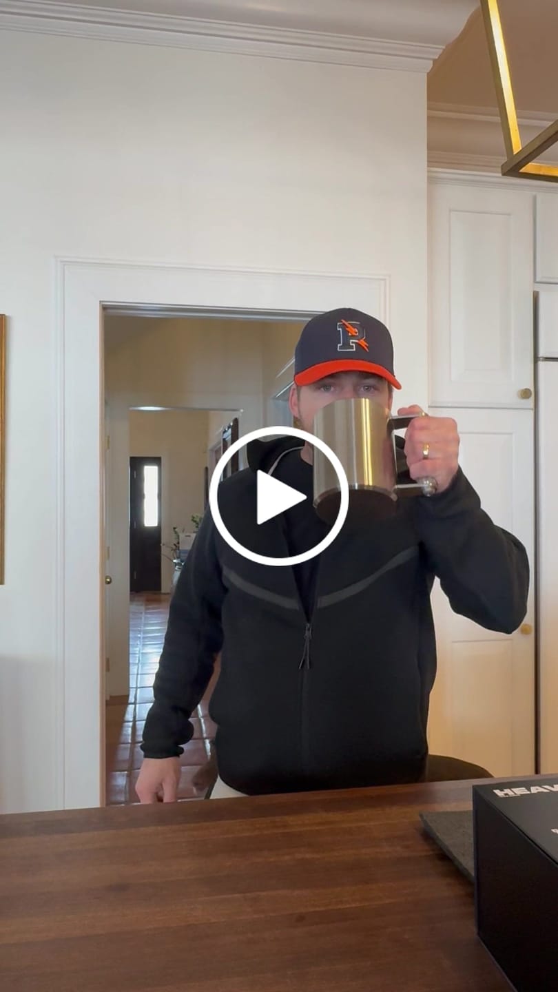Customer video review of HEAVY* Tumbler