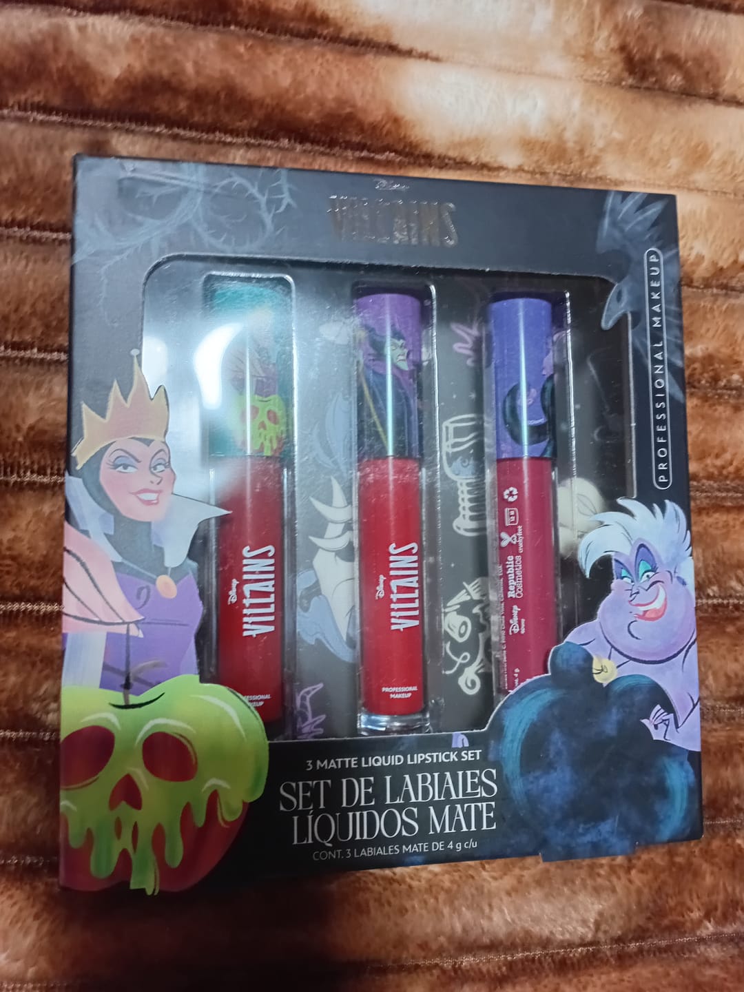 Customer photo review of Set de Labiales Líquidos Mate 3 Villanas