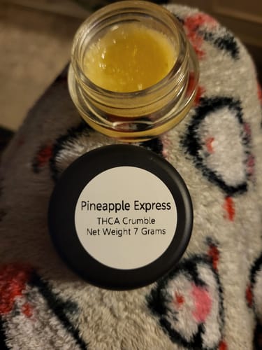 Customer photo review of Pineapple Express | THCA Crumble
