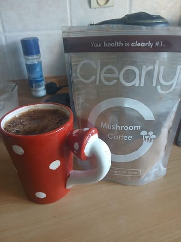 Customer photo review of Mushroom coffee