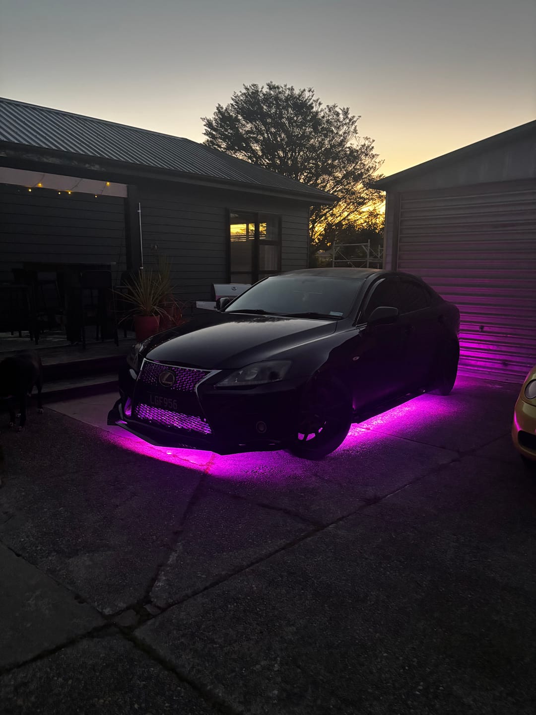 Customer photo review of ELGlow® PRO Universal Car Underglow Kit