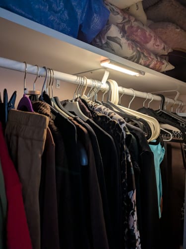 Customer photo review of GlowLine - Energisnålt ljus som tänds bara när du behöver det