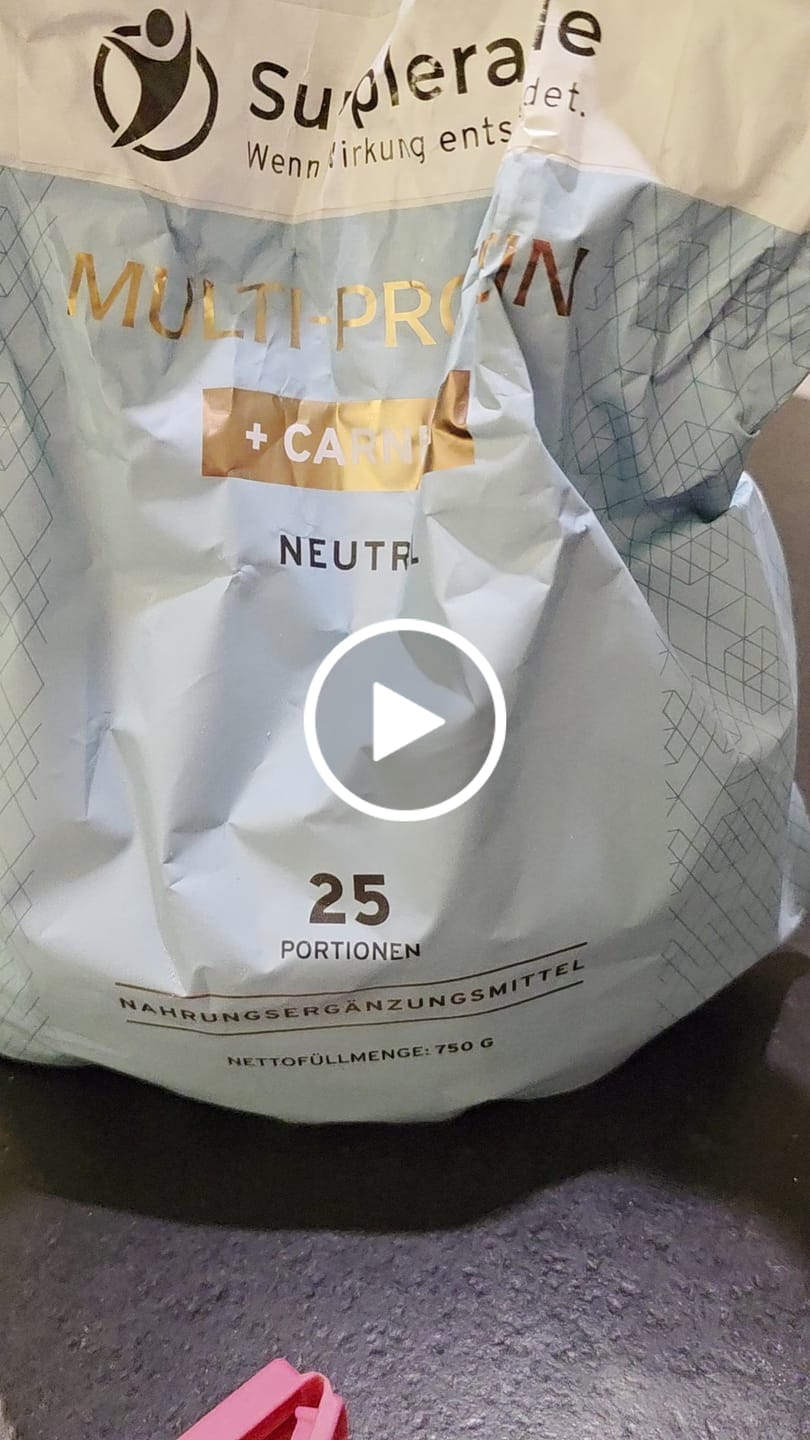 Customer video review of Multi Protein Neutral 750g Beutel