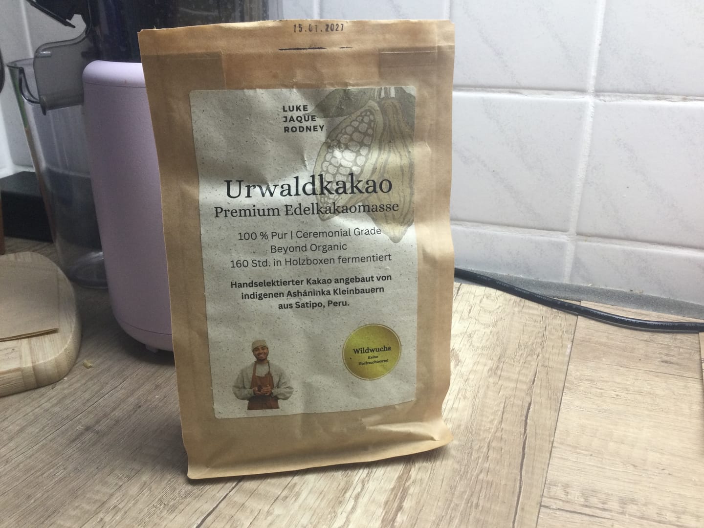 Customer photo review of Urwaldkakao | Edelkakao Drops