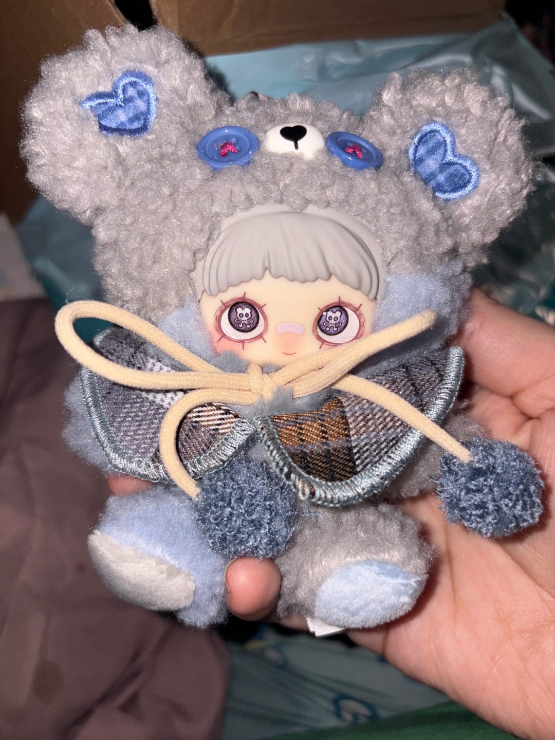 Customer photo review of MayMei Tiny Bear Cookie Series Plush Blind Box